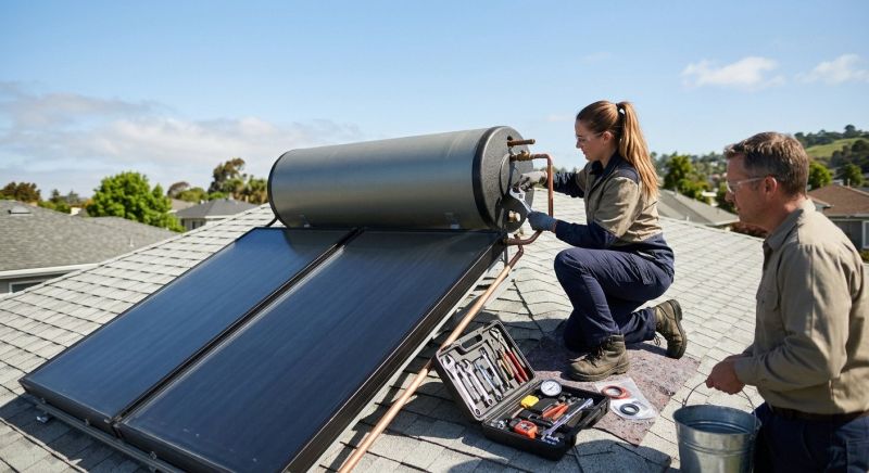 Solar Water Heater Maintenance in Katy, TX